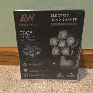Black Electric Head Shaver